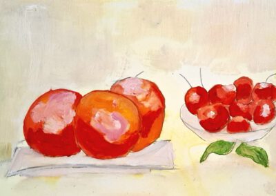 Appels en kersen vergelijken.