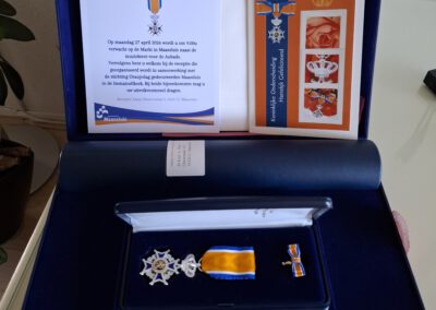 Koninklijke onderscheiding Bert Otto