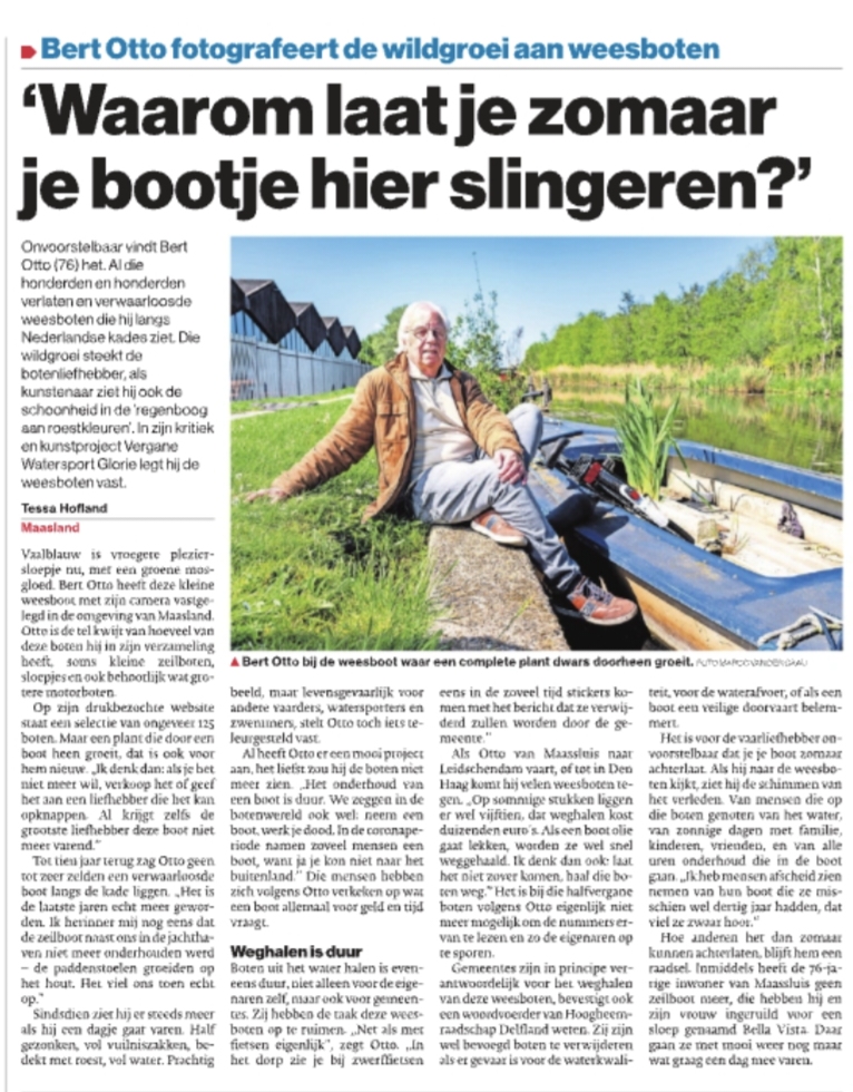 Algemeen Dagblad editie Waterweg
