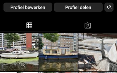 Instagram account Vergane Glorie